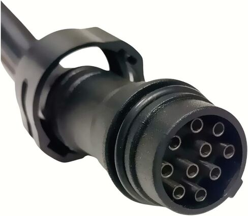 704 مجموعة أدوات التحكم في صندوق التحكم الخارجي المثبتة على الجزء العلوي 6x3-8258a-00 16.5ft 5m لـ Yamaha 10PIN in Kuwait