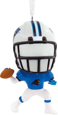 Hallmark NFL New Orleans Saints Bouncing Buddy Christmas Ornament in Saudi Arabia