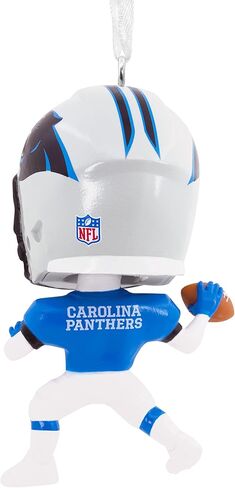Hallmark NFL New Orleans Saints Bouncing Buddy Christmas Ornament in Saudi Arabia