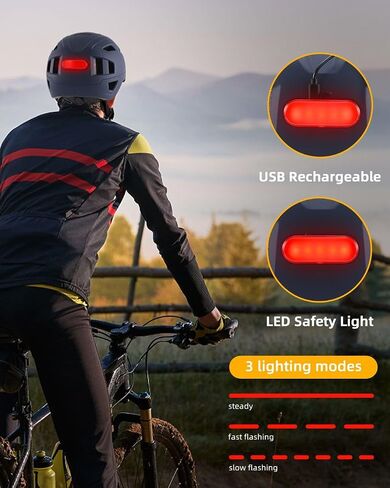 خوذة دراجة Ebike مع أضواء LED - خوذة دراجة كهربائية حضرية للبالغين والرجال والنساء - معتمدة من EN1078/CPSC/GCC&NTA-8776 - دراجات إلكترونية من الفئة 3، سكوترات، ركاب، عجلة واحدة، ركوب الدراجات in Saudi Arabia