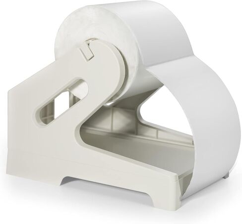 Jadens Label Holder for Rolls and Fan-fold Labels, Label Holder for Thermal Printer & Label Printer Shipping Supplies, White (Label is Not Included) in Saudi Arabia