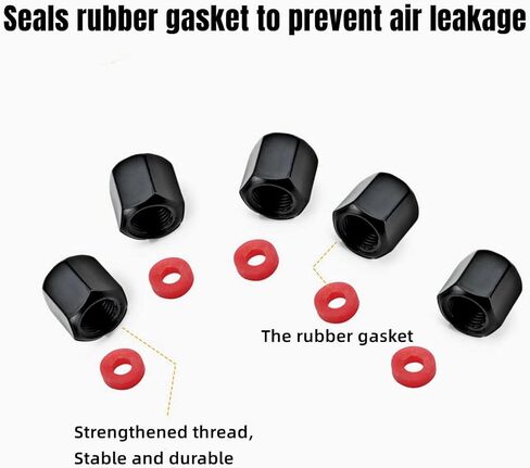 أغطية جذعية لصمام عجلة السيارة المعدنية 5 عبوات من أغطية صمام هواء لإطارات السيارة من الألومنيوم بنمط البطة الصفراء الرائعة للسيارات والشاحنات والدراجات والدراجات النارية والدراجات الهوائية ومقاومة للتآكل in Kuwait