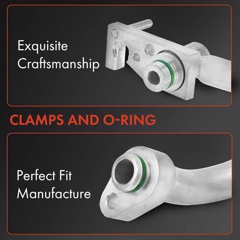 A-Premium A/C Suction and Liquid Line Hose Assembly Compatible with Hyundai Sonata 2015-2017 1.6L 2.0L 2.4L in Saudi Arabia