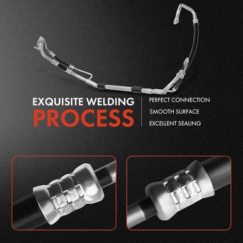 A-Premium A/C Suction and Liquid Line Hose Assembly Compatible with Hyundai Sonata 2015-2017 1.6L 2.0L 2.4L in Saudi Arabia