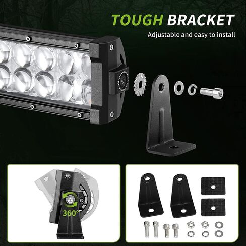 شريط إضاءة LED AUTOSAVER88 4D 32 بوصة منحني ضوء عمل LED 300 وات مع مجموعة أدوات تسخير الأسلاك 10 أقدام، مصباح ضباب للقيادة على الطرق الوعرة 30000 لومن، أضواء القوارب البحرية IP68 مضادة للماء وشعاع كومبو للفيضانات in Saudi Arabia