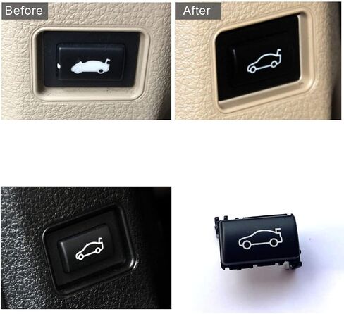 الباب الخلفي فتح غطاء التبديل الخلفي الجذع مزلاج التبديل الجمعية استبدال لسيارات BMW E90 F30 E60 F10 F11 E84 F22 F23 F25 E81 E82 F01 F32 X1 X3 Z4 زر تحرير الجذع 61319200316 61316921846 in Saudi Arabia