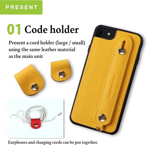 Hanatora] حافظة iPhone 12/12 Pro، جلد سافيانو، حزام معصم، صناعة يدوية، غطاء ممتص للصدمات لهاتف iPhone 12/12 Pro أزرق in Kuwait