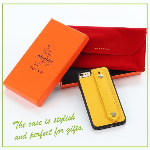 Hanatora] حافظة iPhone 12/12 Pro، جلد سافيانو، حزام معصم، صناعة يدوية، غطاء ممتص للصدمات لهاتف iPhone 12/12 Pro أزرق in Kuwait