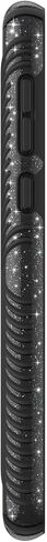 Speck Products Presidio Grip + حافظة لامعة لهاتف Galaxy S10e، أسود سبج لامع مع فضي لامع/أسود (124579-7572) in Kuwait