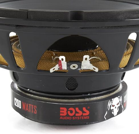 BOSS Audio ملف صوتي فردي مقاس 10 بوصات بقدرة 1200 وات كحد أقصى (عبوتان) | P10SVS in Saudi Arabia