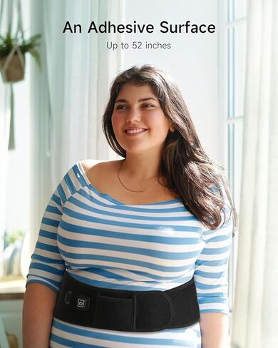 USB Heating Pad for Back Pain Relief, ALLJOY Portable USB Travel Heating Pad with USB Connector for Travel/Car, Auto Shut Off & 3 Heating Levels, Heating Pad for Abdomen Cramps, Back, Shoulder, Leg in Kuwait