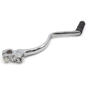 uxcell 15mm Dia Shaft Nickel Plated Iron Motorcycle Engine Kick Start Lever for QJ 125