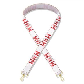 Baseball Purse Strap Replacement Game Day Beaded Purse Strap for Stadium Approved Clear Bag Crossbody Bag Straps