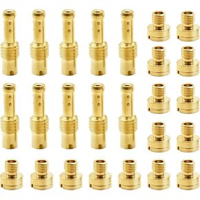 25 Pcs Carburetor Main Jet Pilot Slow Jet Kit, Replacement for Mikuni VM22/210 VM24 VM26 VM30 250cc 200cc 150cc 125cc Dirt Pit Bike