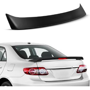 SCITOO Rear Spoiler Wing for Toyota Corolla 2003-2013,Trunk Lip Spoiler Wing k Rear Wing Bolt-on Mount