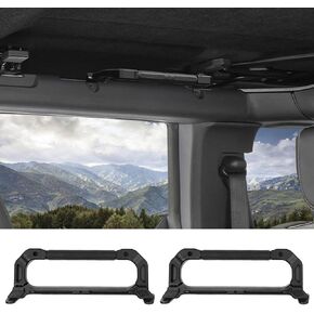 مابيت ألومنيوم سبيكة مقابض الأمامية FIT FORD BRONCO 2025 2024 2023 2022 2021 2/4-DOOR ، BAR ROLL GRIP HANDAL