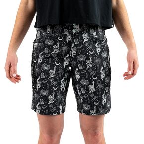 Wild Rye Women’s Riley Short, MTB Lightweight Bike Shorts, UPF 50, 10" Inseam & Pockets for Gravel & Mountain Biking