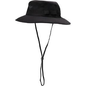 Hurley Men's Boonie Hat - UPF 50+ UV Protection Moisture Wicking Wide Brim Bucket Hat for Beach, Fishing, Hiking, and Safari