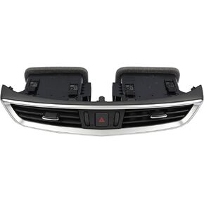 Center Dash A/C Dashboard AC Outlet Air Vent Panel 68750-6MA0A 68750-6FL0A 68750-5HA0A Compatible with Nissan Rogue 2014-2020 / Rogue Sport 2017-2022