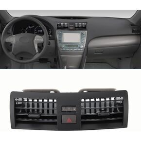 JDMON Center Dash A/C Outlet Air Vent Replacement for Toyota Camry 2007 2008 2009 2010 2011 2012 2013 Replacement for 55660-06100 5566006100 55660-06030 5566006030 Dashboard Air Condition Grille Panel