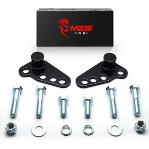 MZS Motorcycle Lowering Kit, 1-3" Rear Shocks Touring Adjustable Drop Link Accessories Compatible with Road Glide Street Electra Glide Road King 02-16 / Sportster 00-15 / Breakout 13-17 / FLSTFB 12-16