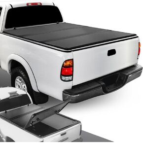 DNA Motoring New Trugh Truck Bed Top Top Tri-Fold Tonneau Cover متوافق مع 00-06 Toyota Tundra 6-1/2 'سرير ، TTC-Hard-055