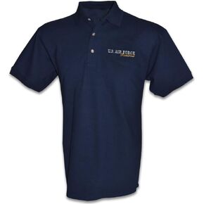 US Air Force USAF Retired Polo Golf Shirt