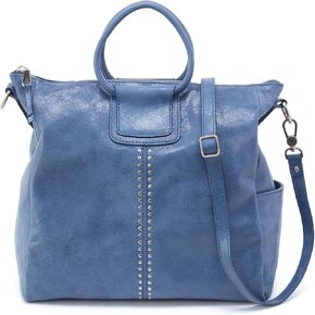 HOBO Sheila Large Leather Satchel, Crossbody Bag for Women with Top Handle