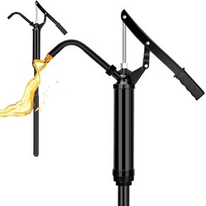 55 Gallon Drum Pump, Lever Action Barrel Pump 55 Gallon, Heavy-Duty Hand Pump For 15 To 55 Gallon Drums, Ideal For Transferring Heating Oil, Motor Oil, And Transmission Fluid (pumpS5)