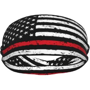 Sports Sweatband Head Bands for Women Men Sweat-Absorbing Headbands Suitable for Running Yoga Fitness Football Exercise in Kuwait