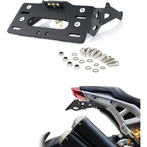 Xitomer Fender Eliminator Bracket Fit for FTR 1200 &S 2019-2024 FTR 1200 Rally 2021-2024 / R Carbon 22-24 / FTR Championship Edition 22-23, Tail Tidy with LED Light, for OEM/Aftermarket Turn Signal