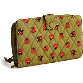Vera Bradley Premium Cotton Large Tab Wallet
