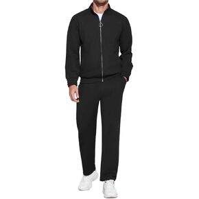 Mens 2 Piece Sweatsuits for Men Full Zip Casual Track Suits Athletic Jogging Suit Sets Sport Sweat Suit
