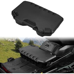 HAKA TOUGH 10L/2.6Gal Modular Cargo Box for Can-Am Maverick X3 Accessories Lockable Waterproof Storage Container with Reinforced Lid Rear Cargo Storage Box (Replace #715005494)