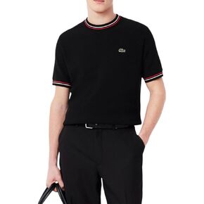 Lacoste Men's Short Sleeve Classic Fit Crew Neck Sweater