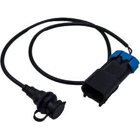 Power Plug Compatible with Polaris Switchback SKS 650 850 2883824 2414662 Snowmobile Rce Power Plug