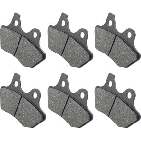 Carbhub Front and Rear Brake Pads Fit for Harley, for Electra, for Glide, for Road, for Dyna, for Sportster XL1200 XL883 Heritage Softail Fat Boy Night Train Vrod