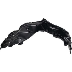 TRQ Right Inner Fender Liner Black Passenger Side Compatible with 2020-2022 Toyota Corolla TO1249232 TO1249233 TO1249234