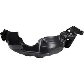TRQ Front Right Inner Fender Liner Black Passenger Side Compatible with 2013-2015 Lexus RX350 RX450h LX1249120