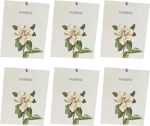 Jasmine Sachets, Fresh Scents Sachet Packets, Hanging Scent, Lavender Bags for Drawers and Closets, Closet Decor, Prayer Closet Essentials, Sachets Bags Drawer Deodorizers Home Fragrance, 6 Packs in Kuwait