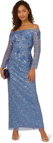 Adrianna Papell Women's Women Beaded Bression in Kuwait