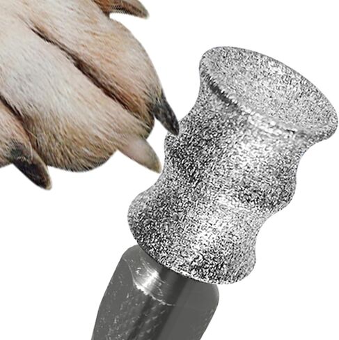 for Dremel Dog Nail Grinder - 1/8'' Diamond Pet Nail Grinder Attachment - Safe and Painless Nail Grinder Bits Won't Pull Hair or Get Hot for Large Medium Small Dogs Claw Grooming in Saudi Arabia
