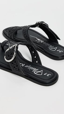 3.1 Phillip Lim Women's Macrame Z-Strap Toe Sandals in Saudi Arabia