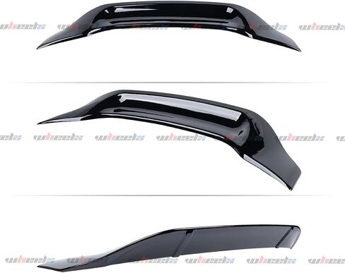 Rear Trunk Spoiler Compatible with 2007-2015 Infiniti G35 G25 G37 Q40 Sedan, R Style Duckbill Fits for 07-15 4-Door, High Kick Splitter Wing Lip (Glossy Black) in Kuwait