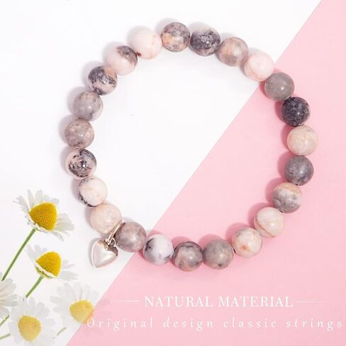 Get Well Soon Gifts for Women,Natural Stone Healing Bracelet, Inspirational Gifts for Women in Saudi Arabia