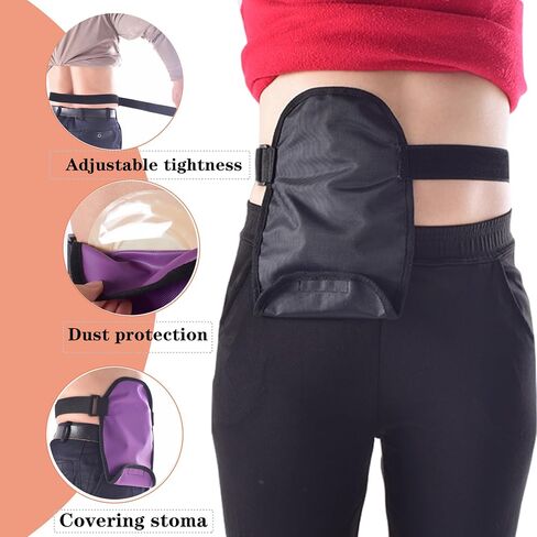 Ostomy Bag Covers Ostomy Belt Stealth Belt Ostomy Bag Cover Adjustable Ostomy Support Belts for Women Men Stoma Urostomy Ileostomy Recover in Kuwait