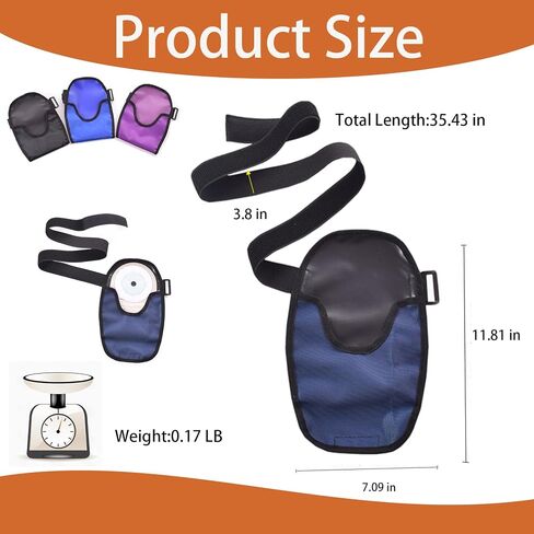 Ostomy Bag Covers Ostomy Belt Stealth Belt Ostomy Bag Cover Adjustable Ostomy Support Belts for Women Men Stoma Urostomy Ileostomy Recover in Kuwait