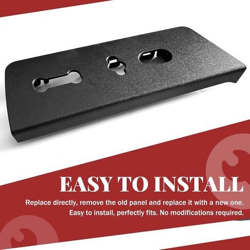 Front Passenger Seat Switch Housing Panel Bezel, Compatible with 2009 2010 2011 2012 2013 2014 F0rd F150, Repace OE#9L3Z-14A706-CA (Black) in Kuwait