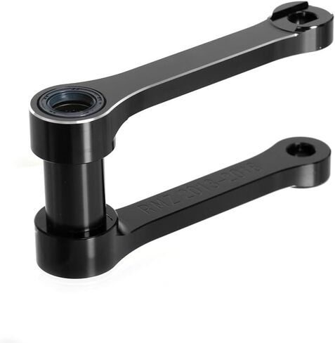Dirt Bike -30mm Lowering Suspension Linkage ARM CNC Rear Lowering Link Rear Drop Link Compatible With RMZ250 RM-Z 250 2013-2018 RMZ450 RM-Z 450 2013-2017 (Black) in Kuwait