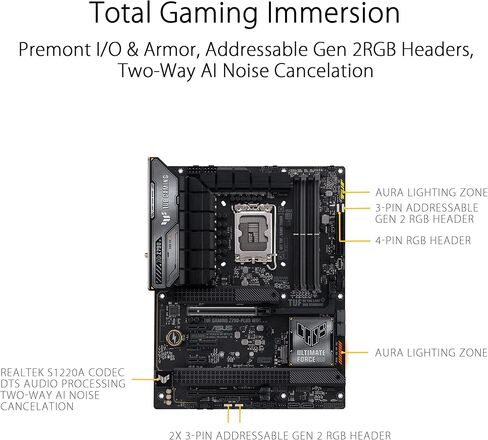 ASUS ROG STRIX Z790-F GAMING WIFI Intel Z790 LGA 1700 ATX in Saudi Arabia